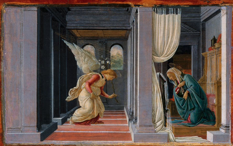 The Annunciation by the Angel Gabriel to the Blessed Virgin Mary